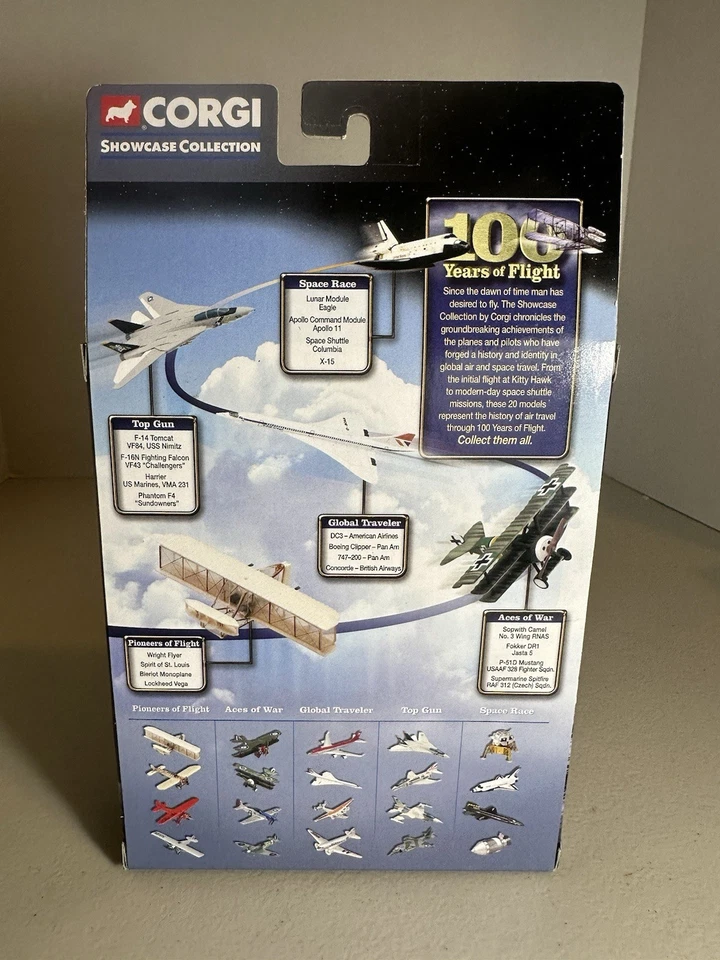 CORGI Showcase Collection 100 Years of Flight Space Race Lunar Module Eagle/X-15 - Image 3 of 4