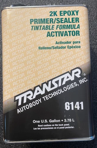 Transtar Autobody Products 6141 2K Epoxy Primer/Sealer Activator, 1 gal, 1:1