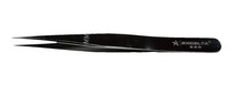Excelta 3-Star Tweezers - 5"- Inch Straight Point - Carbon Steel - Boley Style