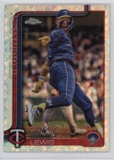 2025 Topps Chrome Logofractor Edition Royce Lewis #254 r7o