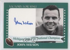2003 TK Legacy Michigan State Spartans Victory for MSU John Wilson Auto 0v1