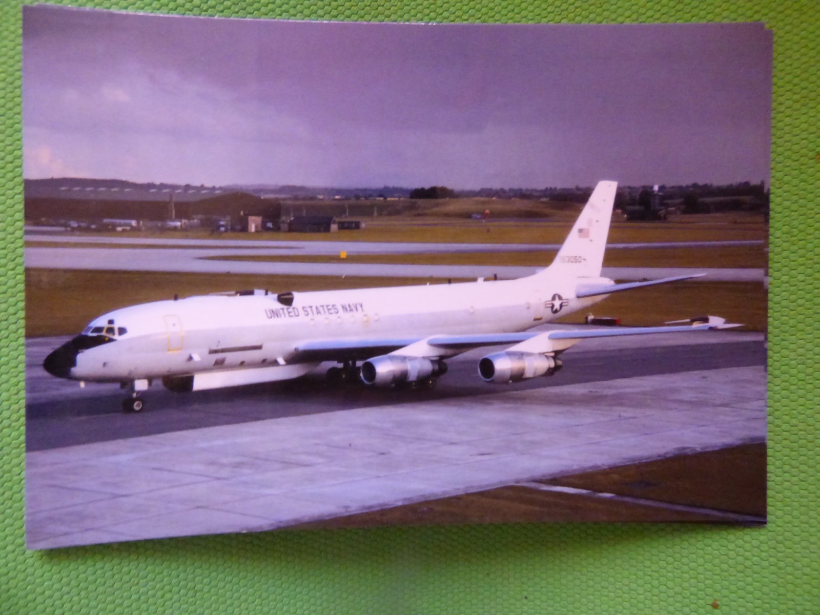 Postcard postcard AVIATION MILITARY AIRCRAFT US NAVY / DC-8