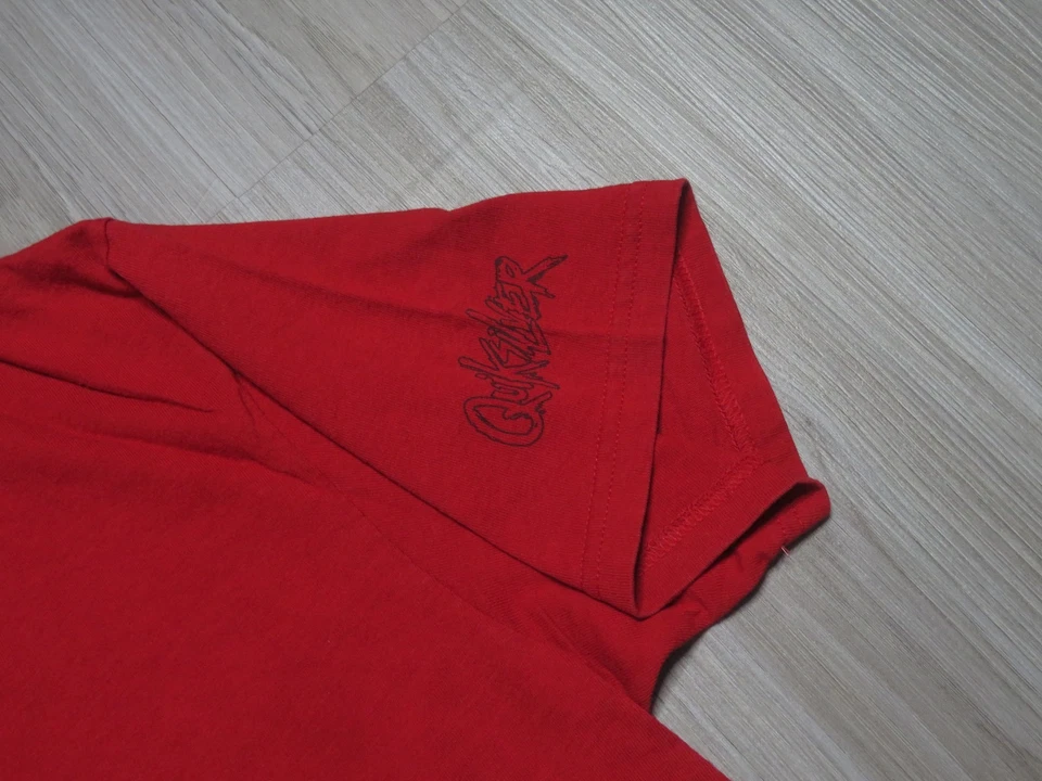 Camisa De Colección Quicksilver Talla Grande Hombres Usada Logo Grande Floral Monopatín Foto 4 de 4