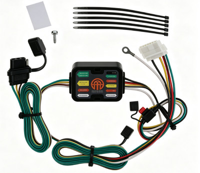 New 4-Way Trailer Wiring Harness For 2007-2013 Acura MDX Plug and Play