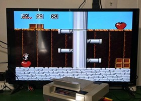Retro Original Nintendo NES Chip n' Dale Rescue Rangers 1 Authentic - Tested
