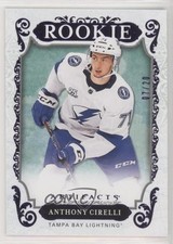 2018-19 Upper Deck Artifacts Rookies Purple 7/20 Anthony Cirelli #174 k1r