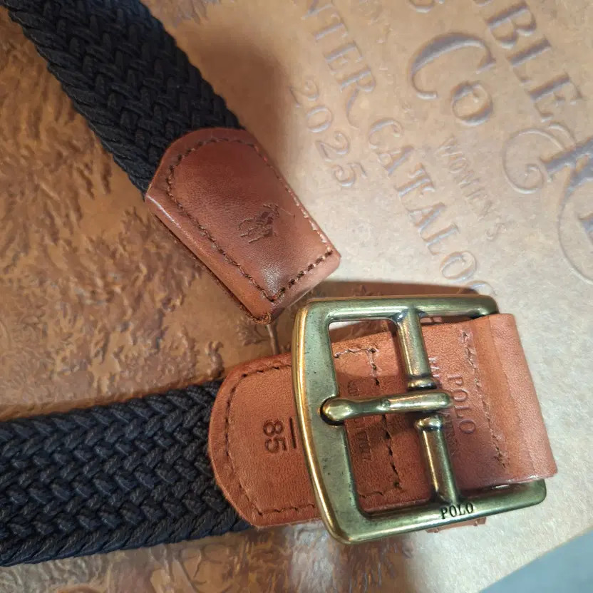 Polo Ralph Lauren Woven Buckle Belt - Size 34 Official