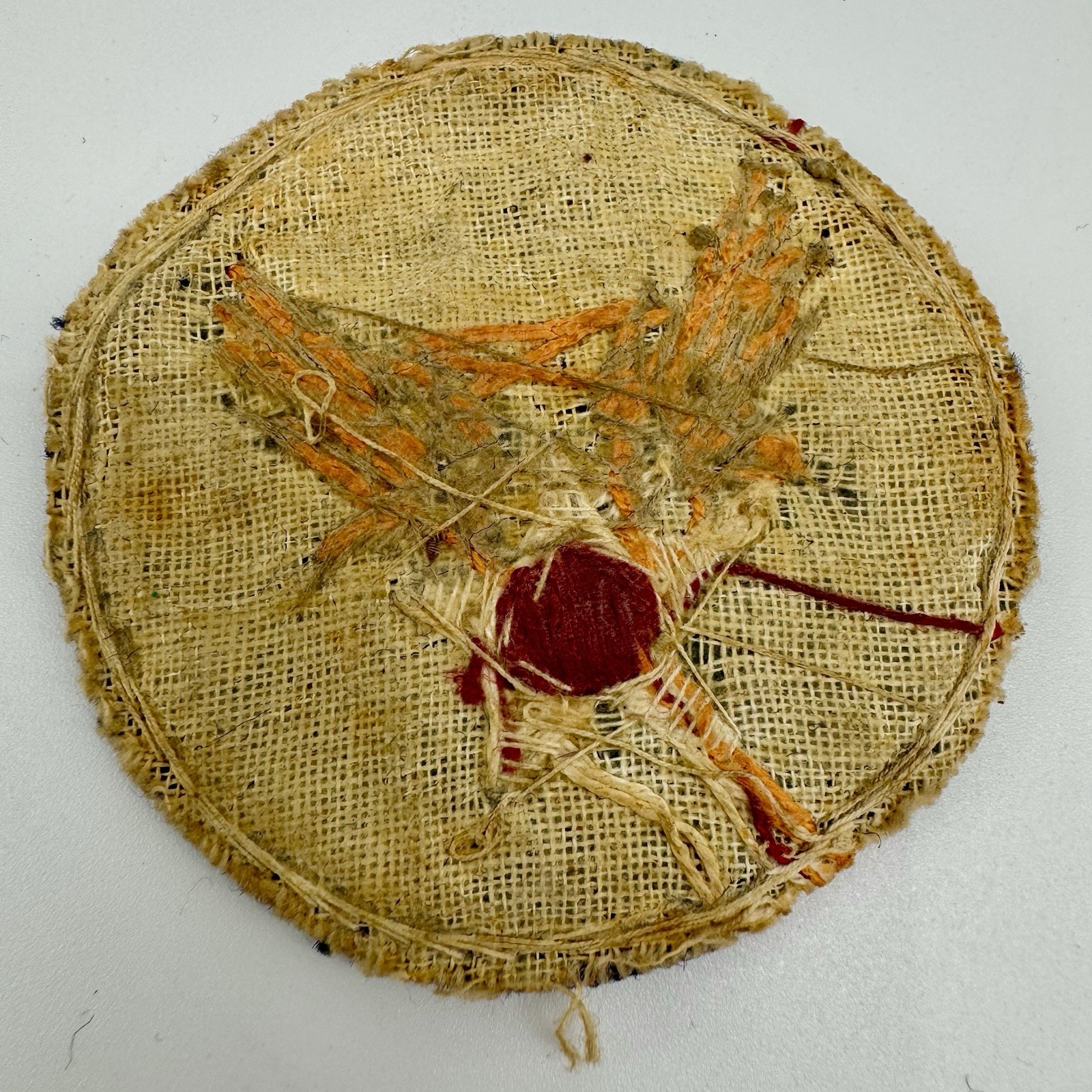 WWII Flying Tigers 14th AF Hand-Painted Leather Patches • Theater-Made Authentic