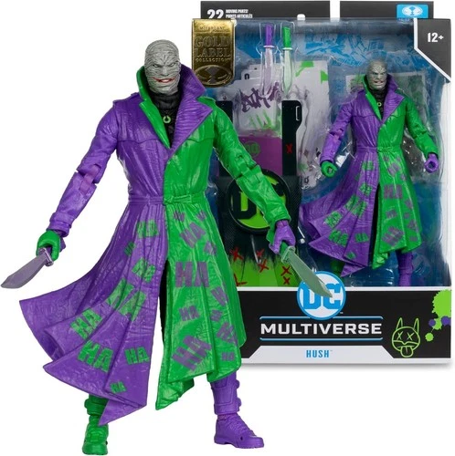 DC Hush Jokerized Gold Label Multiverse 7" Action Figure 17217-INT Collectible