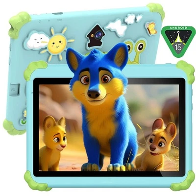 KOTSREN Kids Kinder Tablet Android 15 8GB+128GB ROM 7 Zoll Quad Core 5G WIFI 1280*800