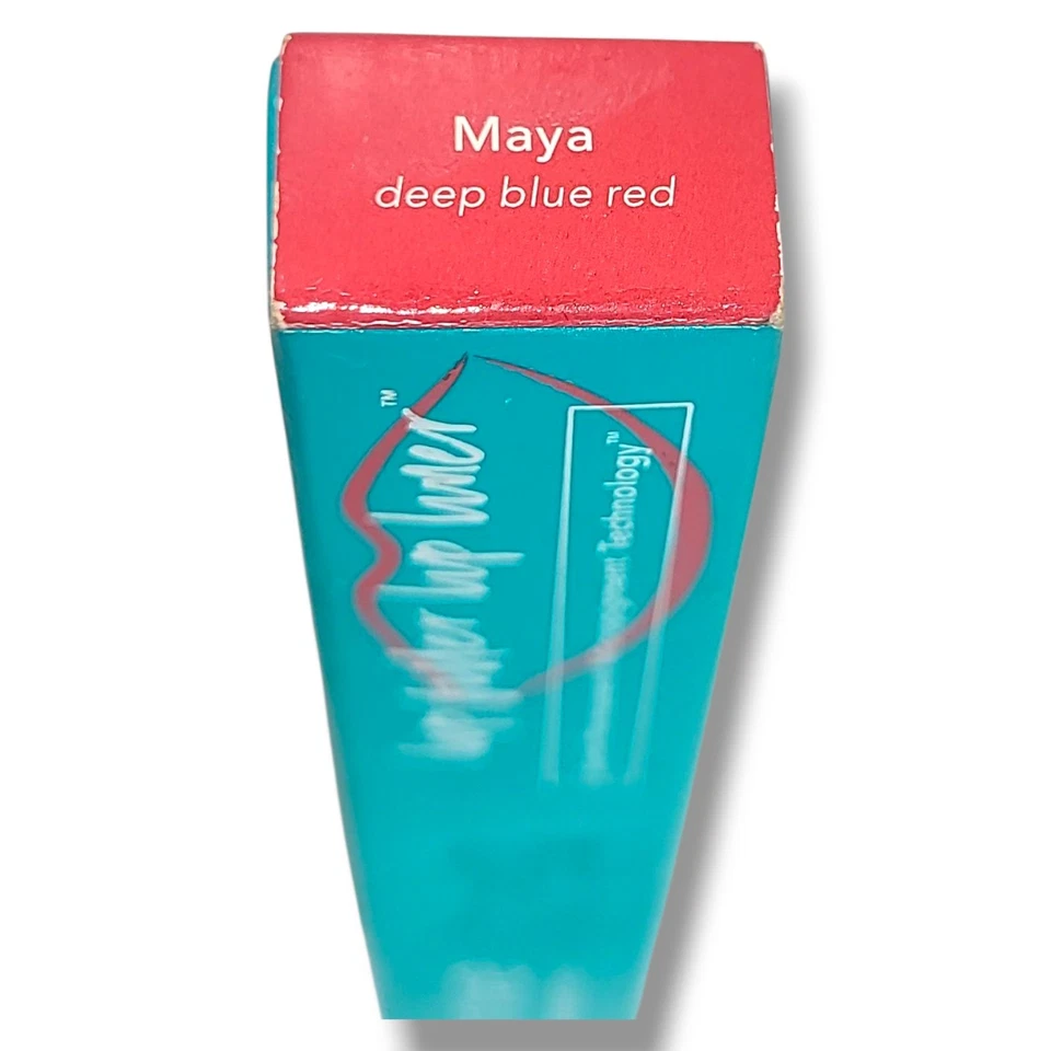 THRIVE Causemetics Lip Filler Long Wearing Plumping ~ Maya Deep Blue Red - Image 2 of 4
