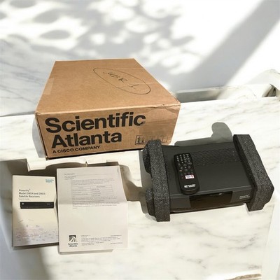 Scientific Atlanta PowerVu D9835 Cisco Satellite Receiver Box Remote Manual