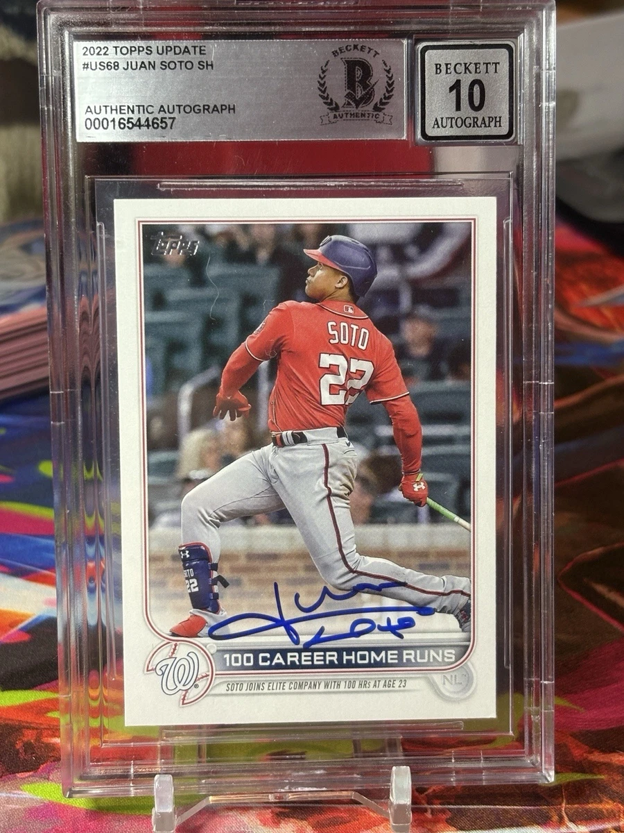 Juan Soto 10 Graded Baseball Sports Trading Cards & Accessories