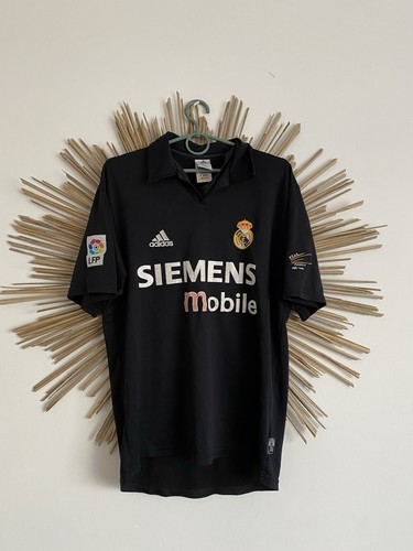 ronaldo real madrid 2002 rare adidas vintage soccer jersey