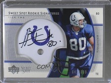2004 Upper Deck Sweet Spot Rookie Signatures Tier Two /699 Ben Hartsock Auto 0p5