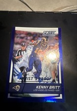 2016 Score - Kenny Britt #296 Jumbo Artist's Proof /50