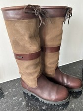 Welligogs Sloane Boots Tan Mocha Nubuck, Waterproof, Size 39