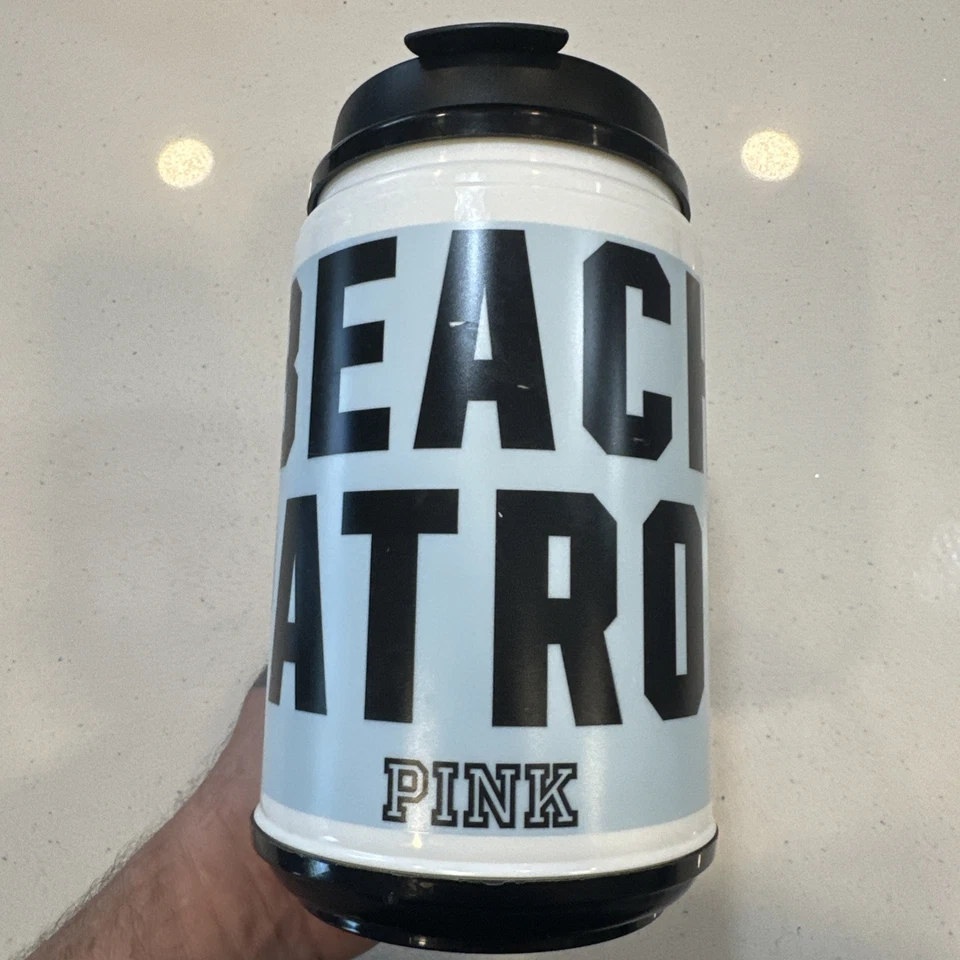 Victoria's Secret 粉色 Chug Mug 新鲜薄荷浅蓝色绿色 24 盎司 — 第 2/4 张图片