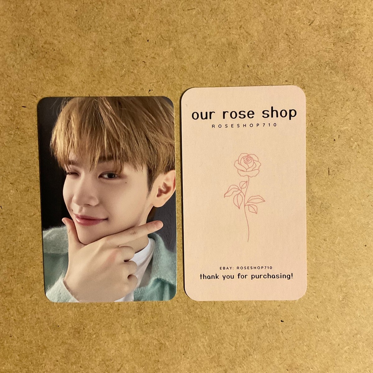 ZB1 Zerobaseone Season's Greetings Good Night Official Photocard