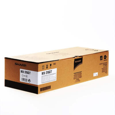 2 X SHARP MX-315GT SCHWARZ ORIGINAL TONER FÜR SHARP MX-M265,M266,M315,M316,M355,M3