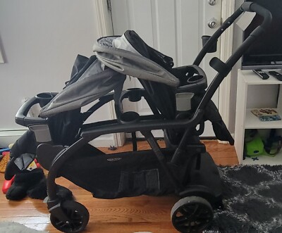 Modes Duo Double Stroller by Graco | 27 Riding Options for 2 Kids, Black |  eBay