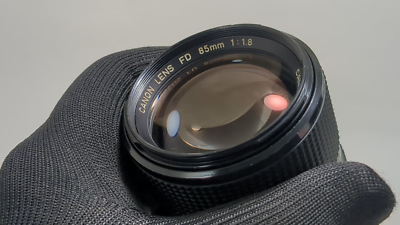 Canon New FD NFD 85mm f1.8 Near MINT MF Portrait Prime Lens From