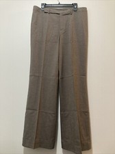 Nine West Slouchy Cindi Grey Herringbone Pants Women’s Size 14