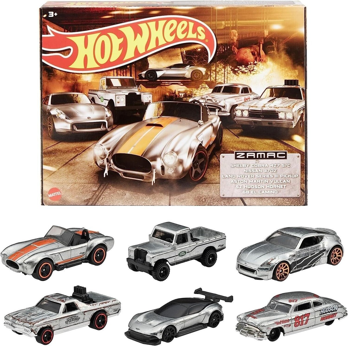 Hot Wheels Zamac Themed 2023 6-Pack (In-Stock) New Multipack Hot Wheels Zamac Themed 2023 6-Pack (In-Stock) New Multipack