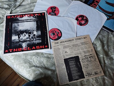 The Clash - Sandinista 3xLP  CBS UK 1st 1980 FSLN1 Insert Punk New Wave EX/EX+