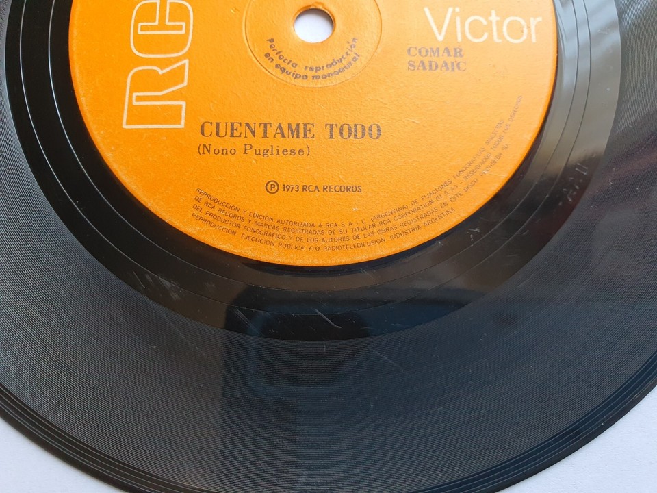 NONO PUGLIESE HORACIO MALVICINO DEMASIADO JOVEN 1973 LATIN POP BEAT