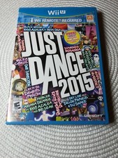 JUST DANCE 2015 GAME FOR NINTENDO Wii U, GAME DISC, CASE, UBISOFT