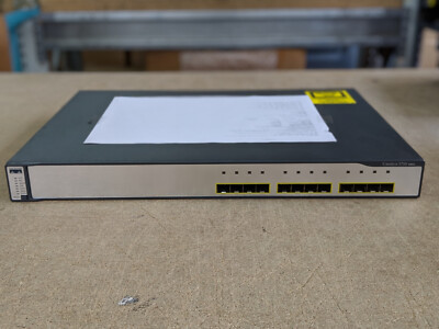 WS-C3750G-12S-S Cisco 3750 Switch 12-Port SFP