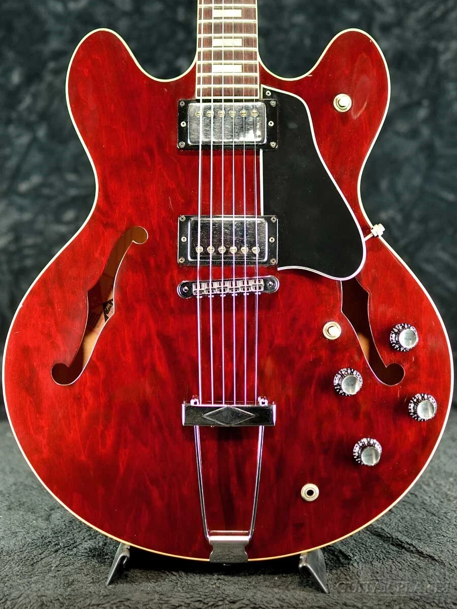 Gibson 1976 ES-335TD Wine Red Vintage Used Electric Guitar with Hard Case