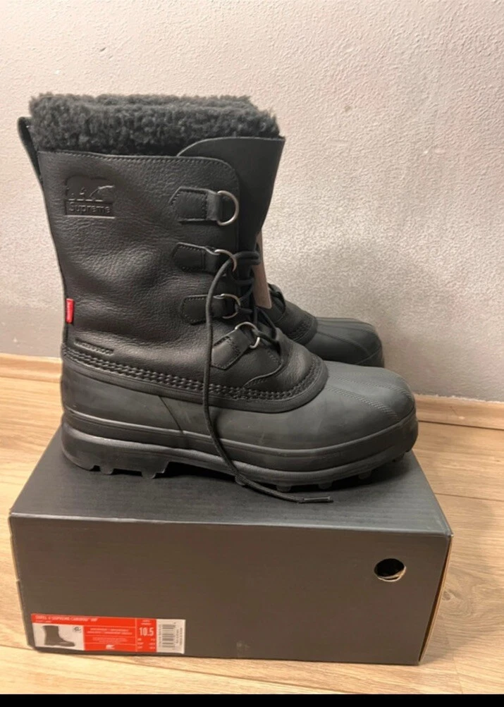 Supreme X Sorel Caribou Boot Black