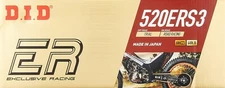 D.I.D Chain 520ERS3 Racing MX Chain 520ERS3-110RB High Performance New
