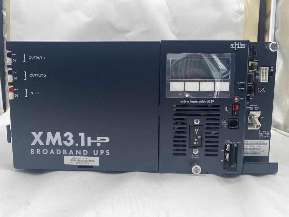 ALPHA XM3918HP POWER SUPPLY MODULE OUTPUT 63/89 VAC 18 INPUT 90138 VAC 60HZ eBay