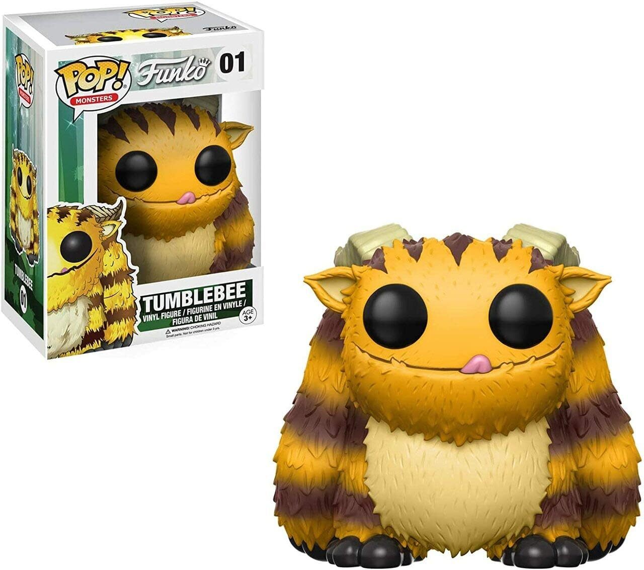 Juguete Coleccionable Funko 12979 Pop Monsters-Tumblebee Wetmore Bosque, Multicolor