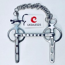 Liverpool Driving Bit 3-Slots SS (UKSALES25&reg; Horse Bits) *SAME DAY DISPATCH*