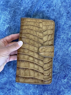 Real Authentic Crocodile Leather Skin Wallet
