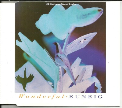RUNRIG Wonderful 3TRX LIMITED 1994 EUROPE Pressing CD Single SEALED USA seller