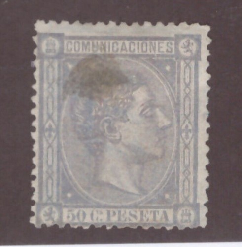 Spain Scott# 218 50c used Scott=$40