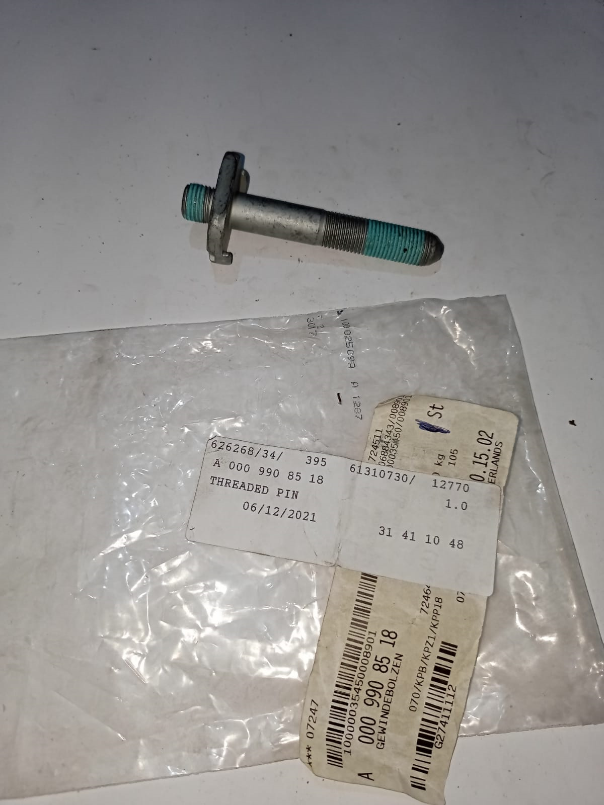 Mercedes-Benz (000-990-85-18) Stud Bolt | eBay