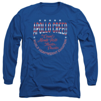 ROCKY COUNT OF MONTE FISTO Licensed Men's Long Sleeve Graphic Tee Shirt SM-3XL 
