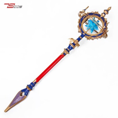 160cm Anime Fate/Grand Order Rider Leonardo da Vinci Wand Stick Cosplay Prop Cos