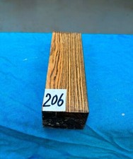 1 x Bocote Knife Blank/Exotic Wood/Knife Block/ 155 x 49 x 35 mm