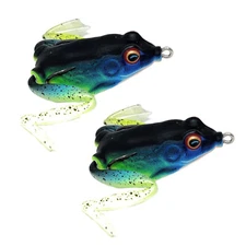 Reaction Tackle Swimming Legs 2.25  Hollow Body Frogs (2-Pack)
