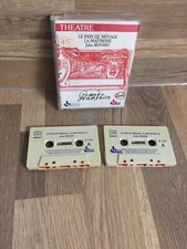 Coffret de 2 cassettes audio-Comédie française