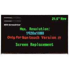 For HP 22-D 22-c0002d AiO Replacement 21.5" LCD Screen Display Panel 1920 1080