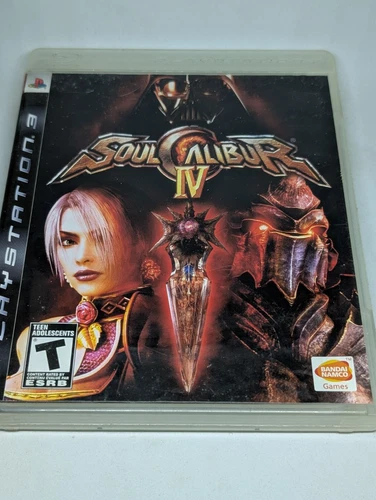 Soul Calibur IV - 4 (Sony PlayStation 3, 2008) PS3 Complete