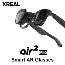 Xreal Air 2 Pro Smart AR Glasses 330" Giant Screen 3D VR Gaming For Home Travel